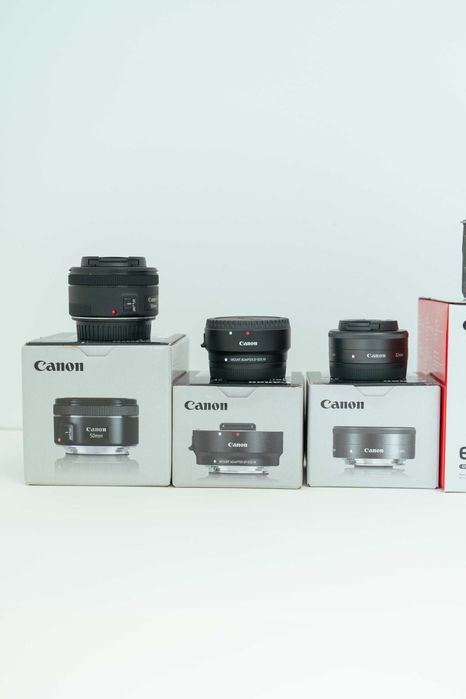 Kit CANON EOS M50 + Objetivas