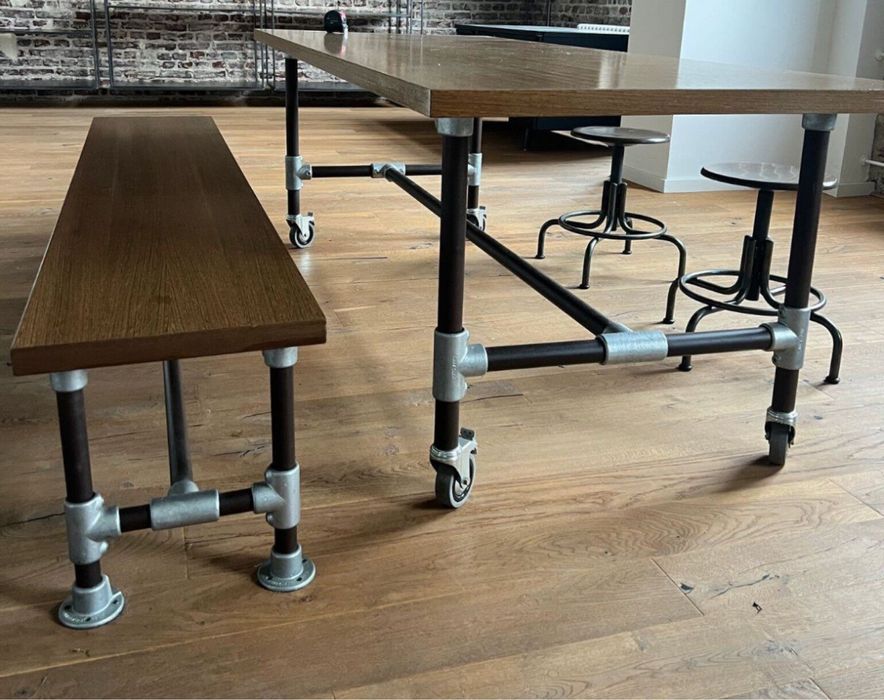 Stół industrialny Richad Lampert made in USA  ławka gratis