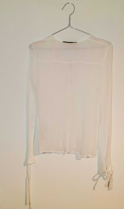 Blusa laçada Zara