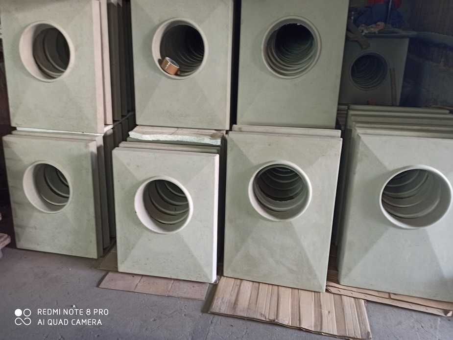 Czapa kominowa daszek kominowy 52x56