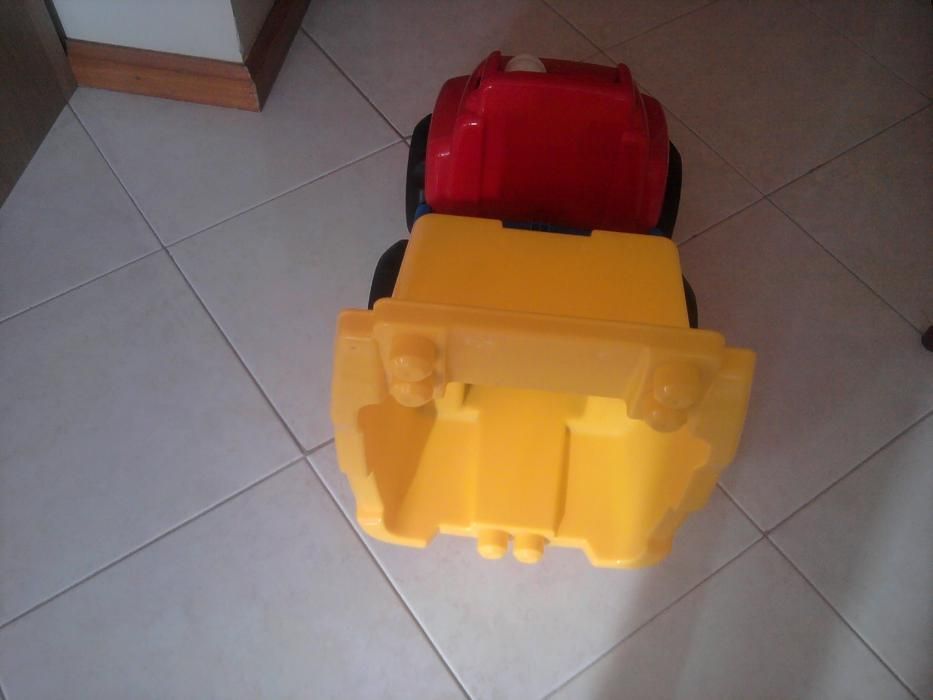 Camião grande para bébé/criança pequena com legos