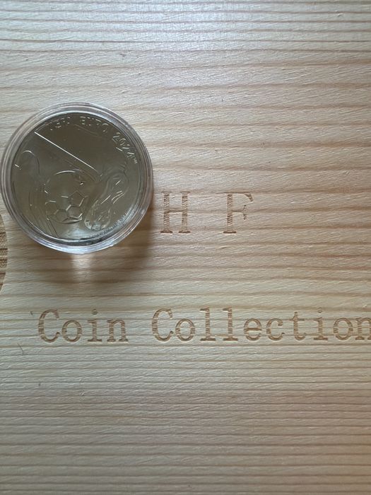Moeda de 5€ - UEFA Euro2024