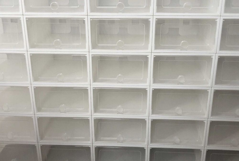 10x Pudełko na Buty Pojemnik Organizer Pudełko do Szafy Modułowe Nowe