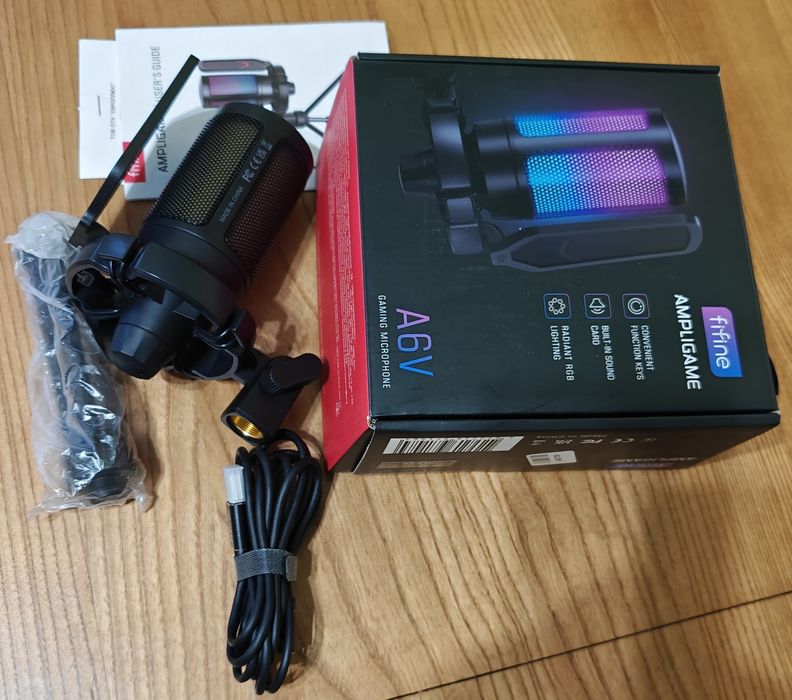 Мікрофон конденсаторний Fifine A6V AMPLIGAME