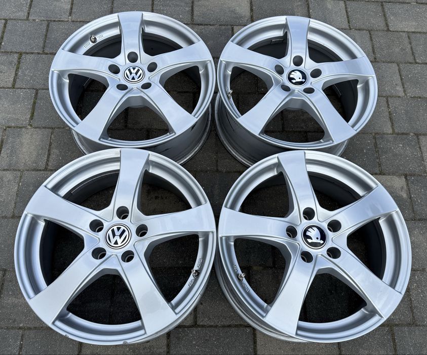 Felgi Volkswagen Skoda 17” 5x112 Passat Sharan Golf 6 7 Octavia Touran