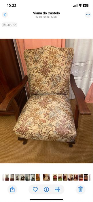 Cadeirao/ Maple vintage