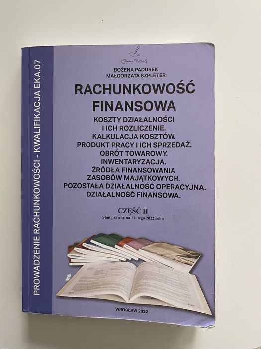 rachunkowość finansowa cz.2