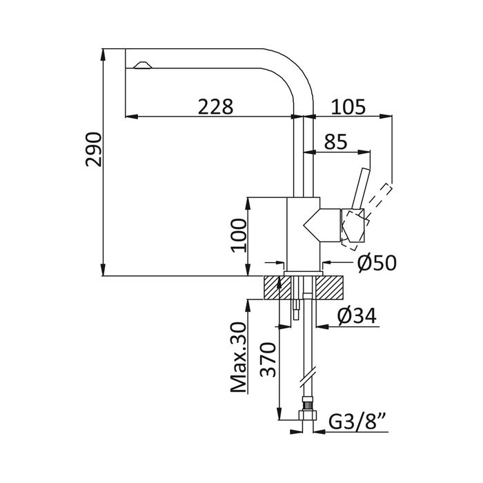 Bruma Basil Kitchen Faucet429086170322063361