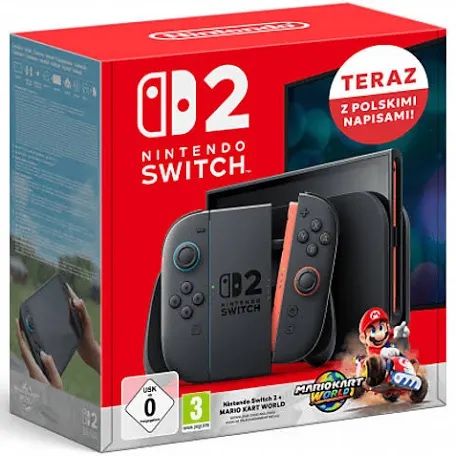 Nintendo Switch 2 + darmowa gra | Nowy