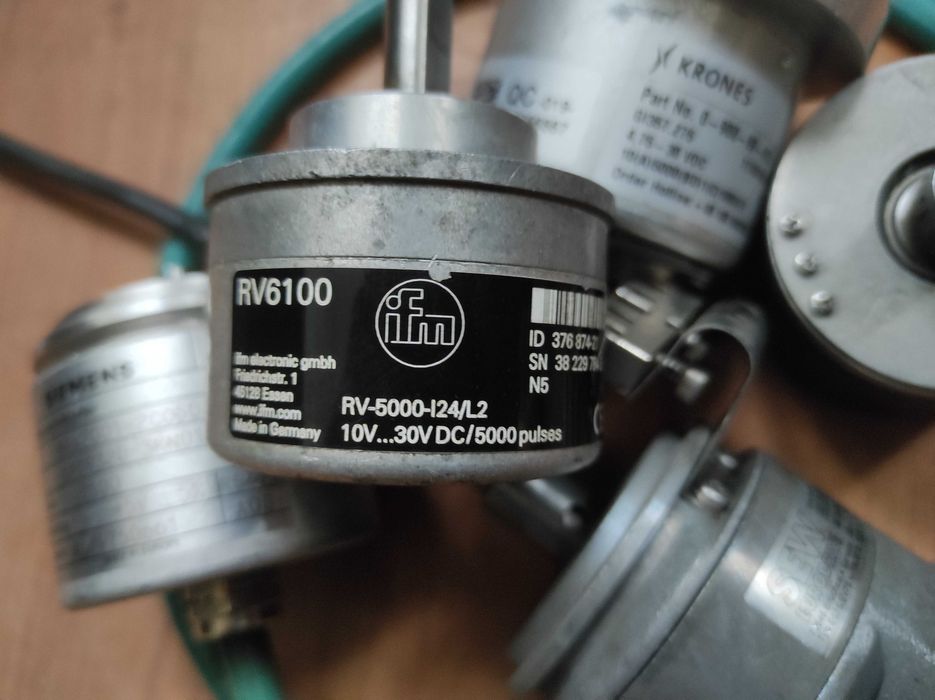 Енкодери Siemens, Heidenhain, IFM, SEW, Krones