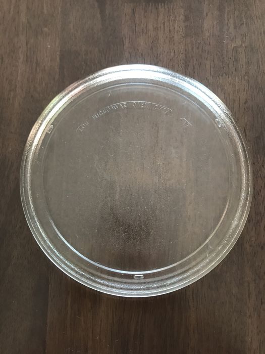 Prato de vidro microondas 25cm NOVO