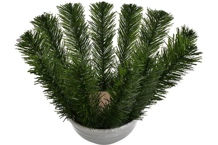 Baza stroika podkład floret świerk kompozycja sztuczne kwiaty wazon