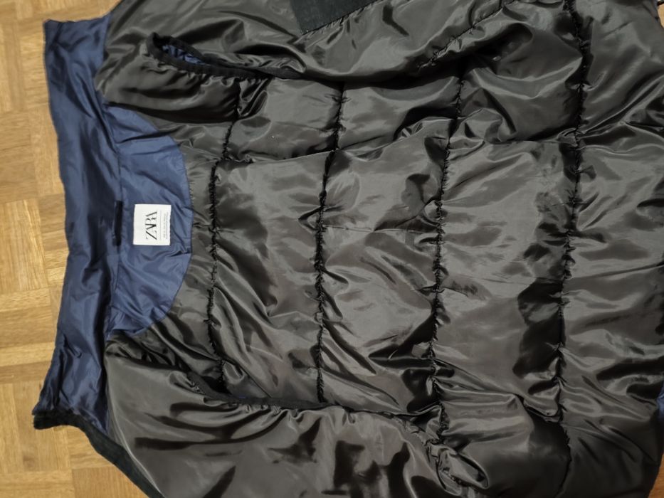 Colete Zara AZUL marinho