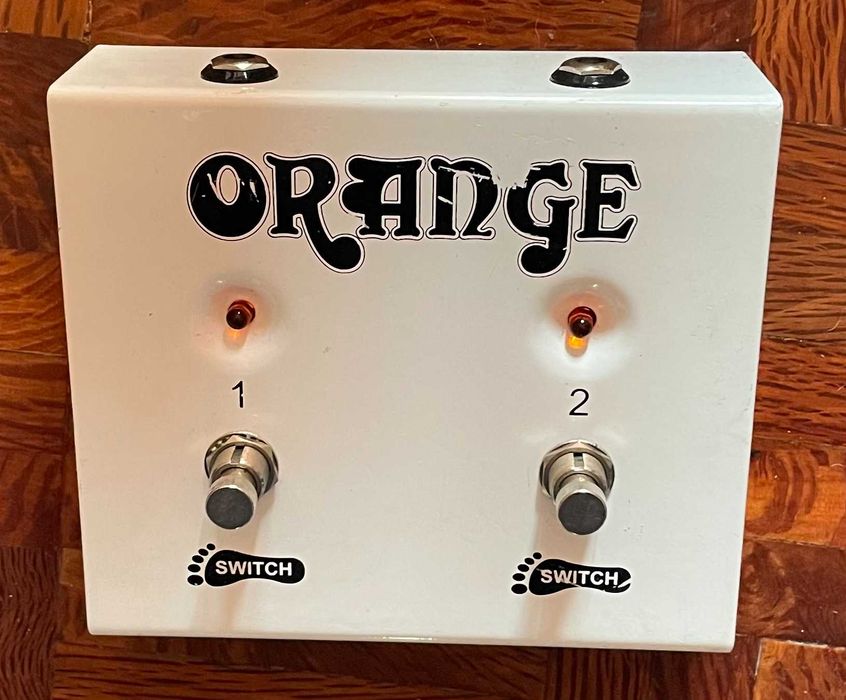 Orange Thunderverb 200 + footswitch + Hardcase da cabeça