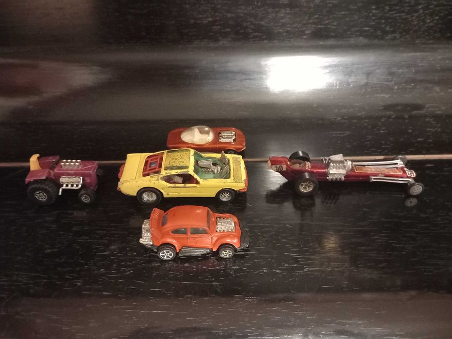 Miniaturas Dragster da Matchbox e Corgi  Toys - Anos 70