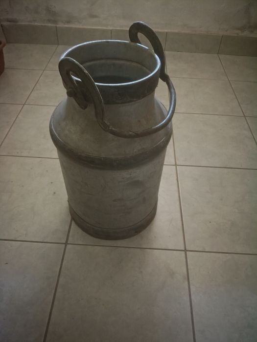 Bańka po mleku aluminium