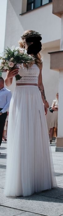 Suknia ślubna Boho XS/S