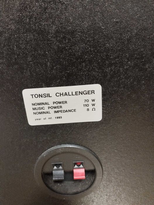 Kolumny Tonsil Challenger (bez maskownic)