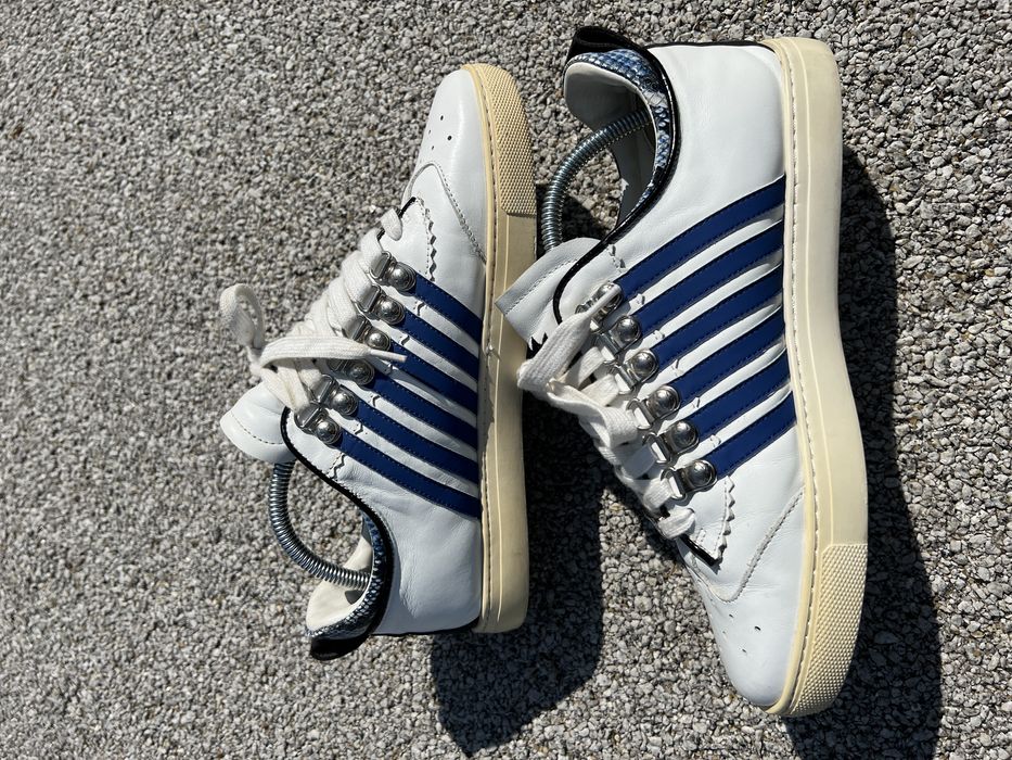 Dsquared2 sneakersy buty sportowe 39 skórzane