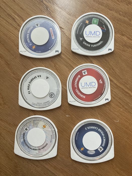 Jogos psp como novos