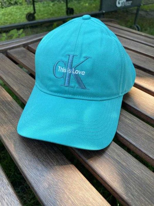 Новая кепка calvin klein бейсболка (ck бирюзовый cap) с америки