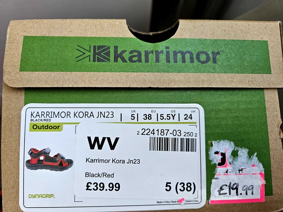 Karrimor kora підліткові сандалі 5 (38)