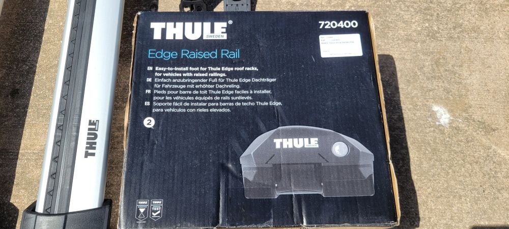 Barras tejadilho Thule wingbar edge + kit 720400.
