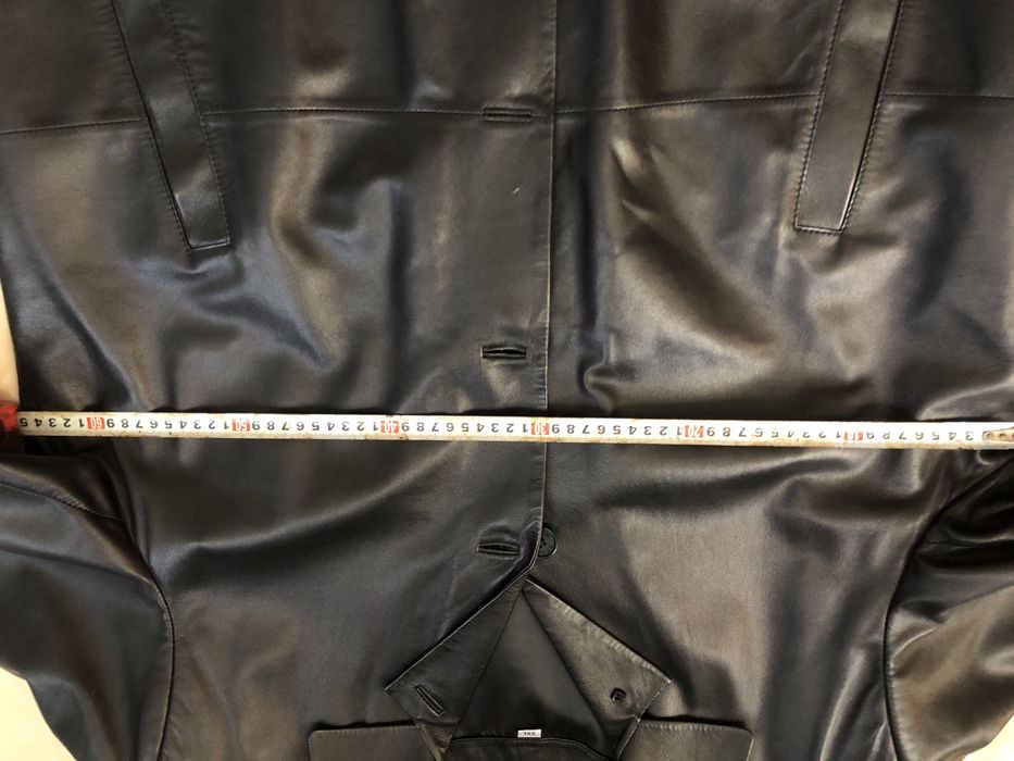 Кожаная куртка-пиджак HUGO BOSS