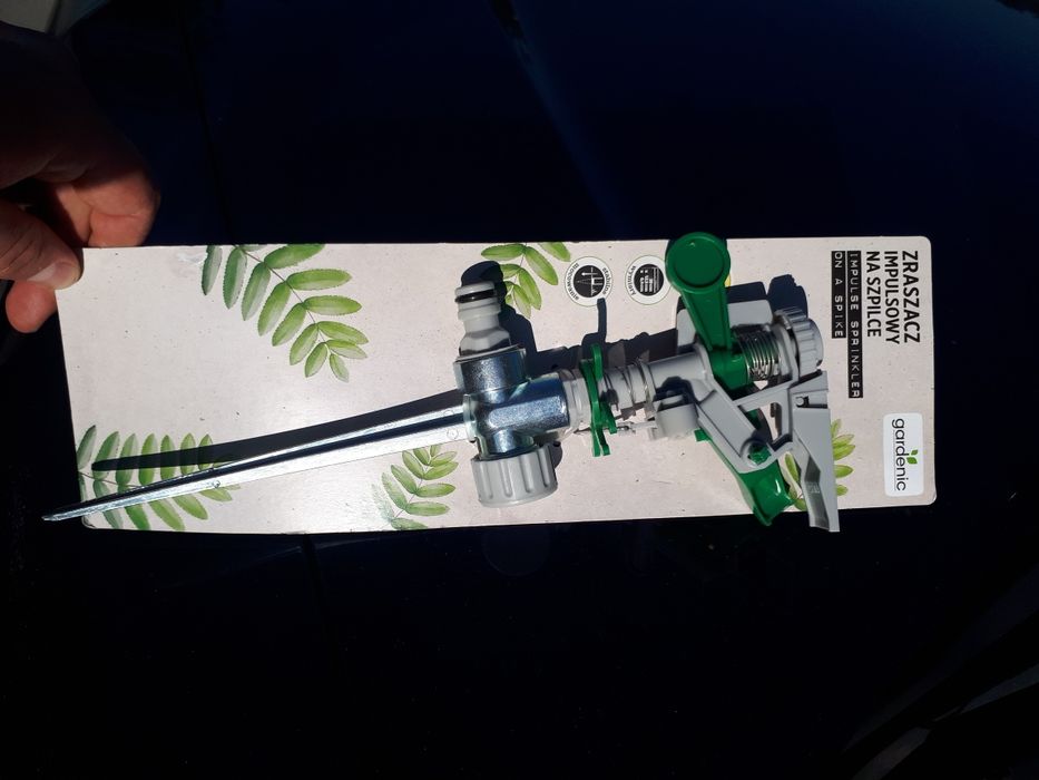 Zraszacz pulsacyjny obrotowy NOWY garden ic