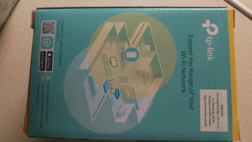 Sprzedam wzmacniacz wifi tp link