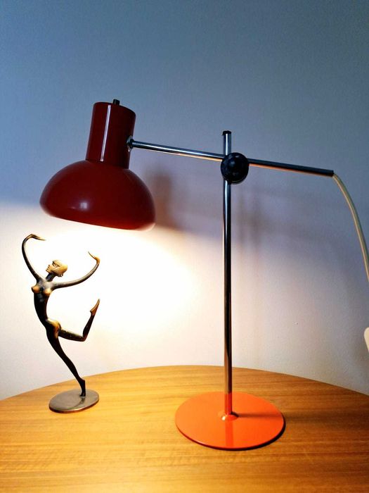 Candeeiro de secretária vintage 70s. Desk lamp