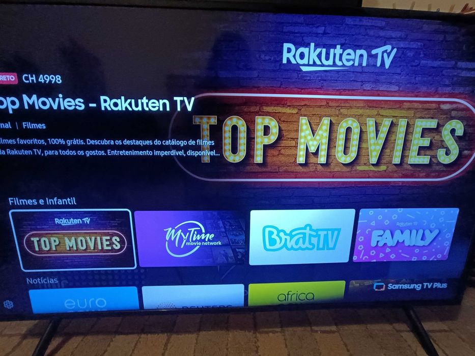 Smart TV Samsung 43" 4K UHD