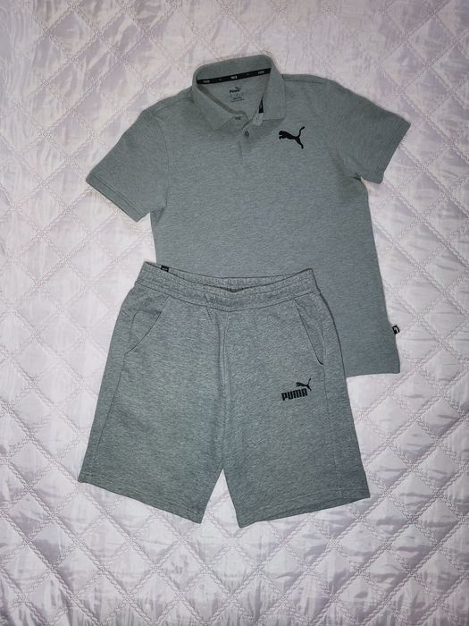 Спортивний костюм теніска поло шорти Puma original розмір S,M