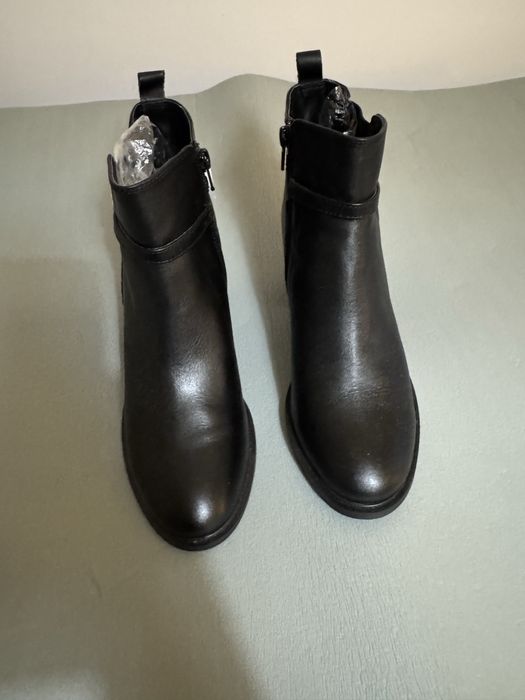 Hush Puppies Koturnowe Ankle Boots 40 Czarne
