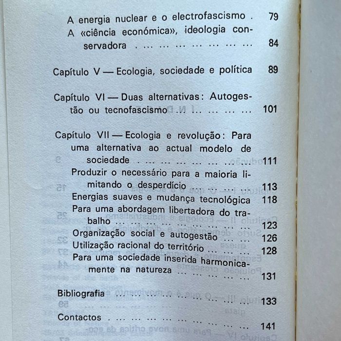 Humberto da Cruz - Ecologia e Sociedade Alternativa