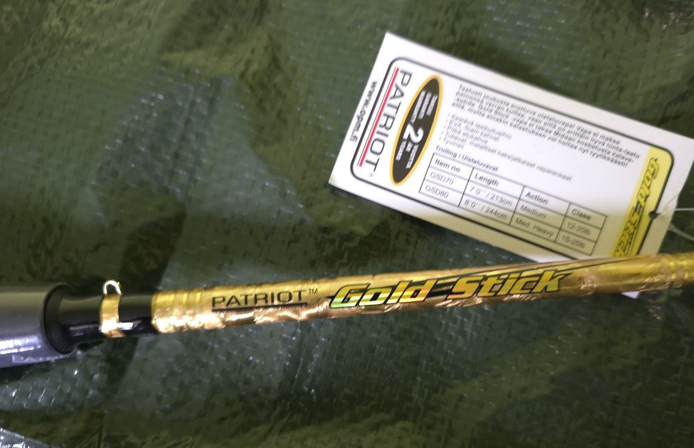 Wędka Patriot Gold Stick 2,13m 12-20lb Trolling Szczupak Sandacz