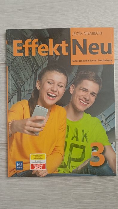 Effekt Neu 3 podręcznik język niemiecki liceum technikum WSiP 2024