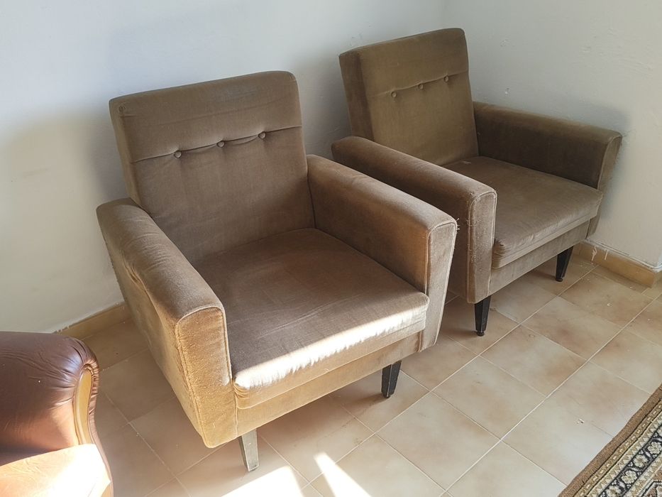 Poltronas em Tecido