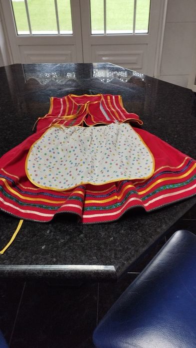 Roupa de carnaval , 5 anos, disfarce de Holandesa