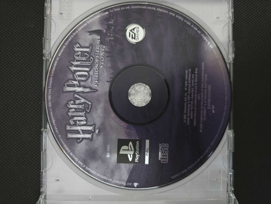 Harry Potter e a Pedra Filosofal - PS1 - Jogo