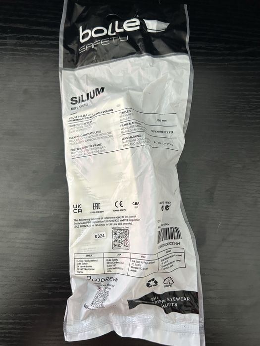 Óculos de segurança Bollé Silium