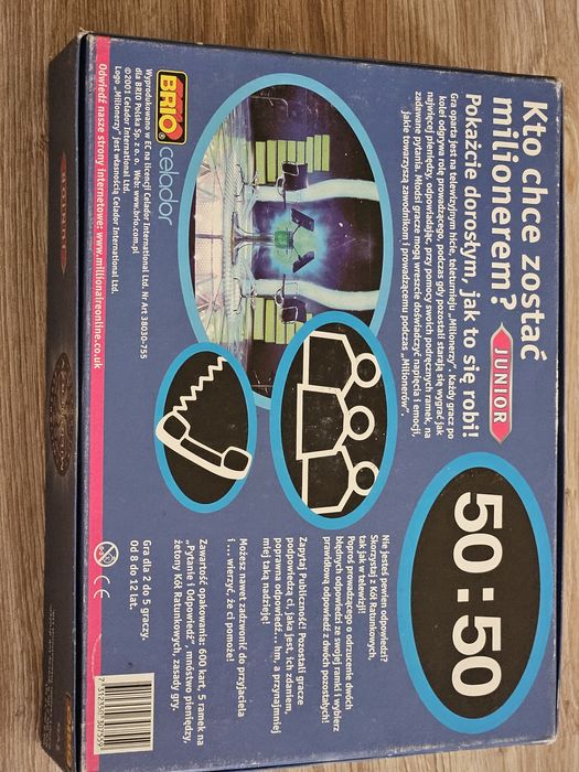 Gra planszowa Milionerzy JUNIOR