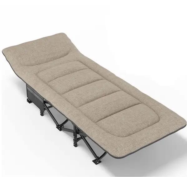 Розкладне ліжко шезлонг WCG CC-S07 + матрац і подушка