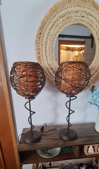 Candeeiros mesa cabeceira ou aparador