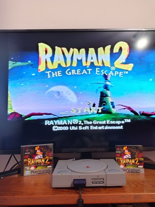 Lote 2 jogos  Ps1 Rayman