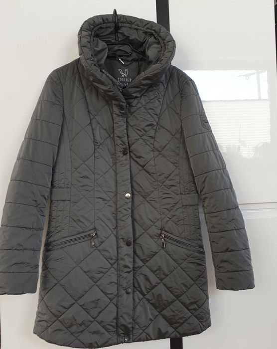 Pikowana kurtka, płaszczyk, Canada C&A, rozmiar S, 36