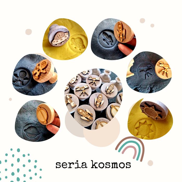 Jadalna Ciastolina z drewnianymi akcesoriami