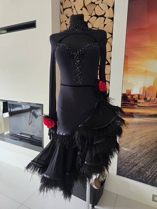 Sukienka taniec towarzyski łacina