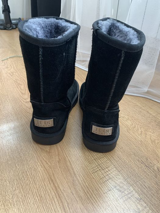 угги, чорні розмір 37