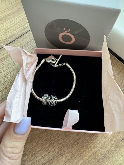 Срібний браслет pandora